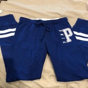 Deep blue joggers/sweatpants